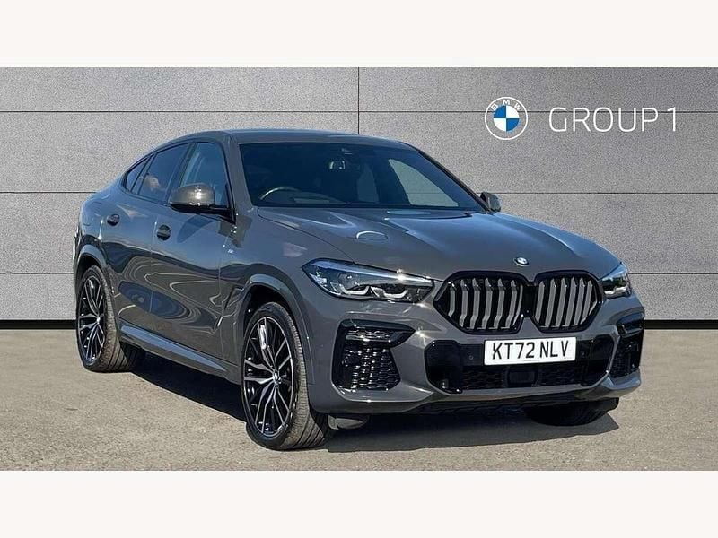 Grey Used 2023 BMW X6 M Sport SUV | £46,550 (Good price) - Image 1/4
