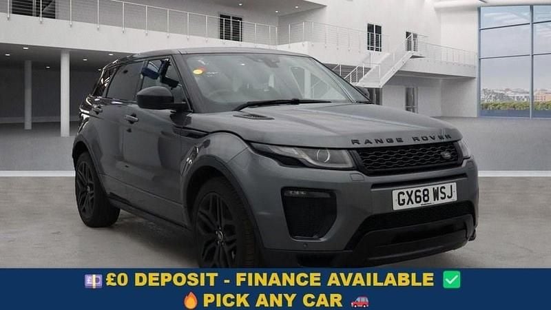 Grey Used 2018 Land Rover Range Rover evoque HSE Dynamic SUV | £15,649 (Super price) - Image 1/4