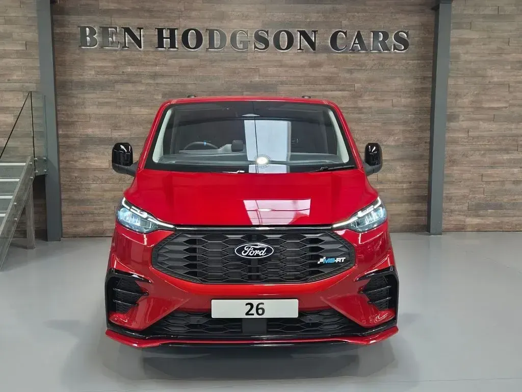 New Ford Transit Custom S 170 HP (125 kW) 2026 Red Van