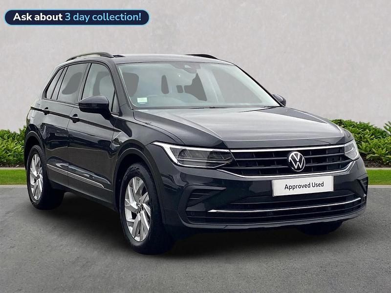 Grey Used 2023 VW Tiguan Life SUV | £17,599 (Fair price) - Image 1/4