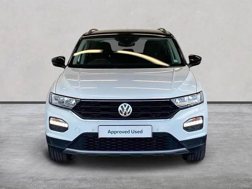 Used VW T-Roc Design 150 HP (110 kW) 2020 White SUV