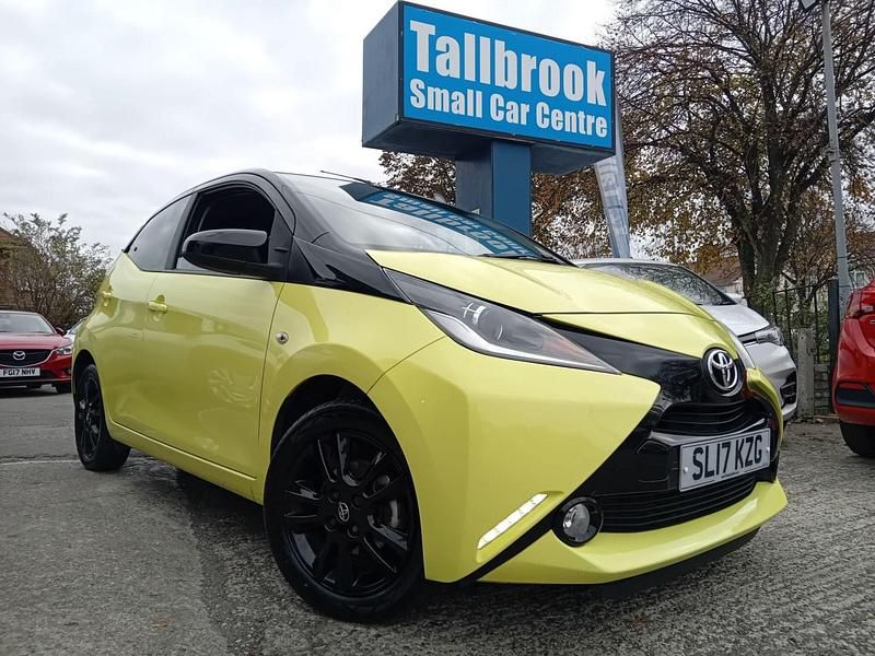 Yellow Used 2017 Toyota Aygo X-cite Hatchback | £6,495 (Fair price) - Image 1/3