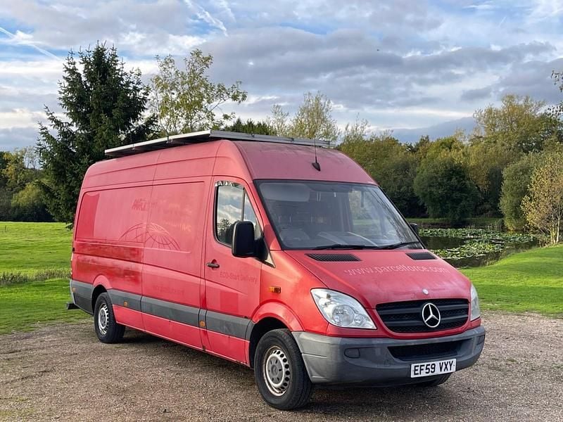 Red Used 2010 Mercedes Sprinter Van | £3,895 (Expensive) - Image 1/4