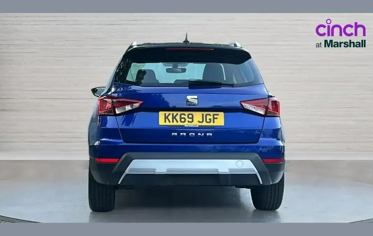 Begagnad Seat Arona XCELLENCE 115 HK (84 kW) 2019 Blå SUV