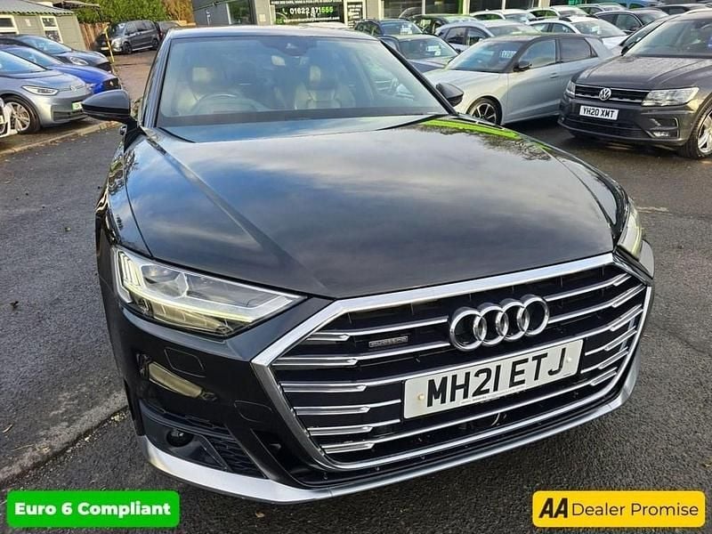 Used Audi A8 S-Line 2021 Black Sedan