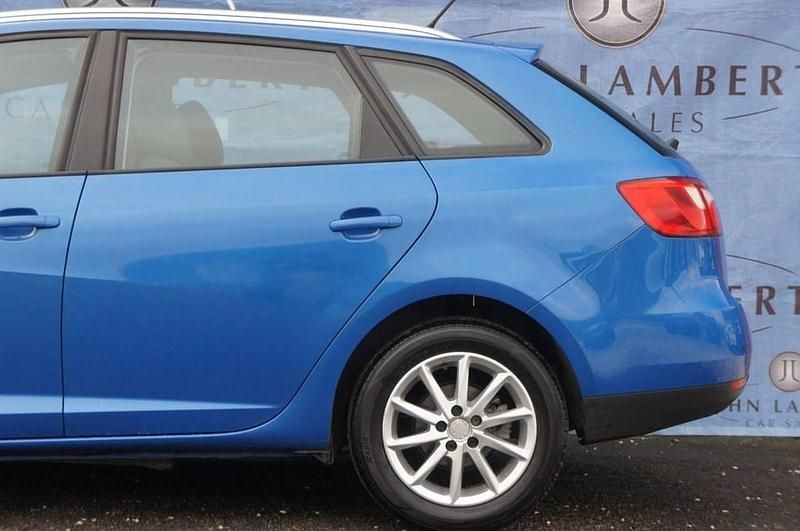 Used Seat Ibiza ST SE 105 HP (77 kW) 2011 Blue Estate