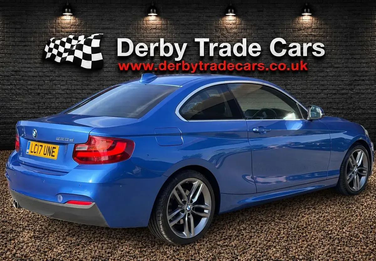 Used BMW 220 M Sport 190 HP (139 kW) 2017 Blue Coupe
