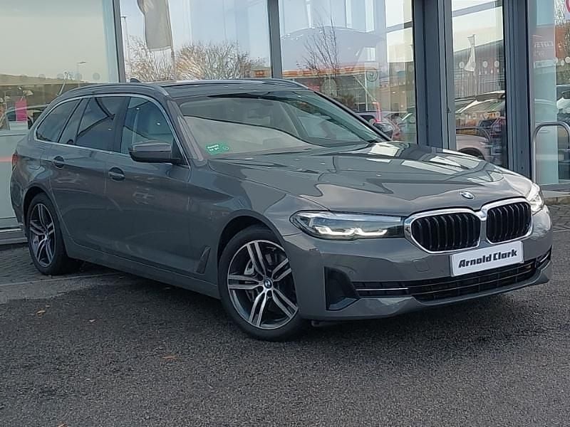 Grey Used 2021 BMW 530 Comfort Edition Estate | £29,998 (Fair price) - Image 1/4