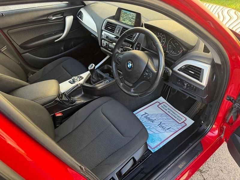 Used BMW 116 2017 Red Hatchback