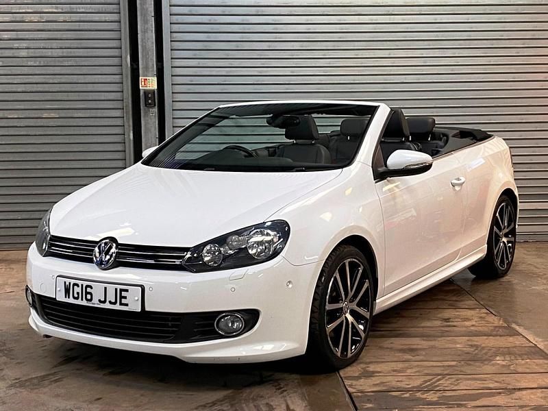 Used VW Golf Cabriolet GT 148 HP (108 kW) 2016 White Cabriolet
