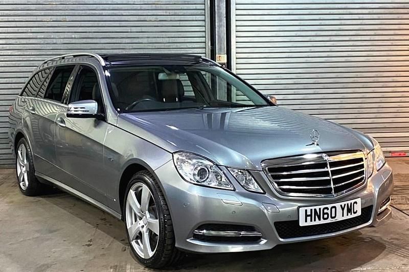 Silver Used 2010 Mercedes E350 Avantgarde Estate | £7,950 (Fair price) - Image 1/1