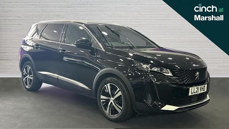 Black Used 2021 Peugeot 5008 GTi MPV | £20,467 (Fair price) - Image 1/4