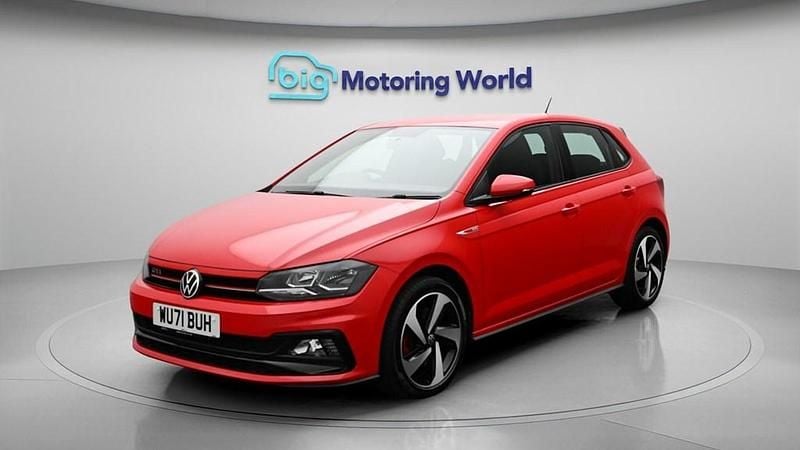 Used VW Polo GTI 207 HP (152 kW) 2021 Red Hatchback