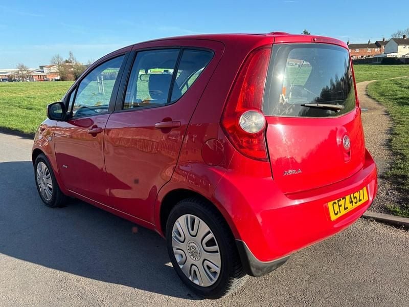 Used Vauxhall Agila Club 2010 Red MPV
