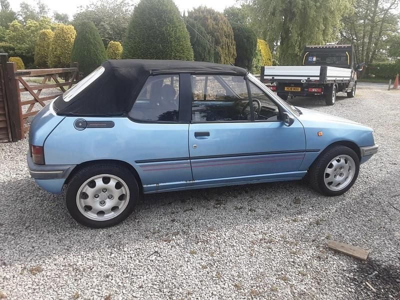 Used Peugeot 205 1992 Blue Cabriolet