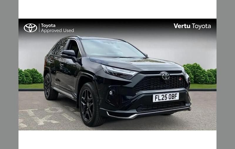 Black Used 2025 Toyota RAV4 Hybrid Sport SUV | £37,995 (A bit pricey) - Image 1/4