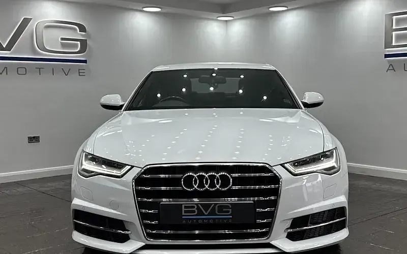 Usado Audi A6 S-Line 190 CV (139 kW) 2017 Blanco Berlina