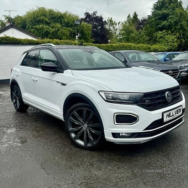 White Used 2019 VW T-Roc R-line SUV | £21,495 (Fair price) - Image 1/4