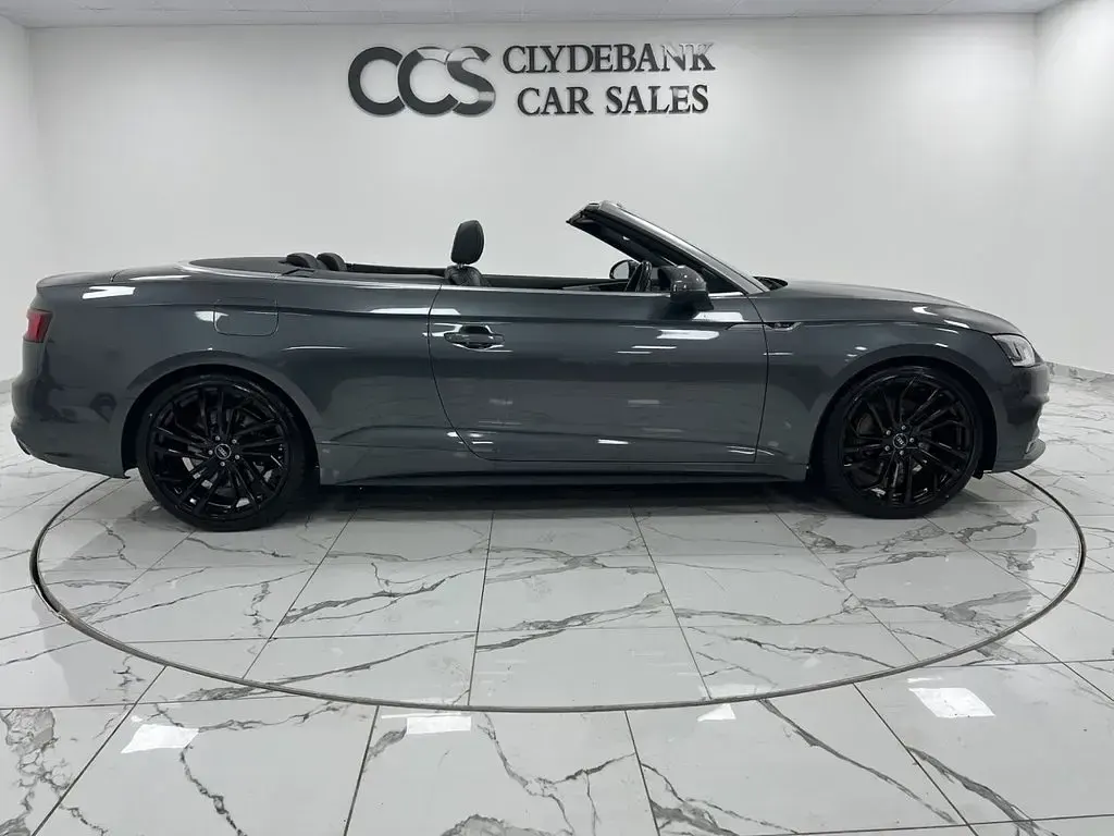 Used Audi A5 Cabriolet S-Line 2018 Grey Cabriolet
