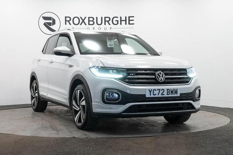 White Used 2022 VW T-Cross R-line SUV | £14,890 (Good price) - Image 1/1