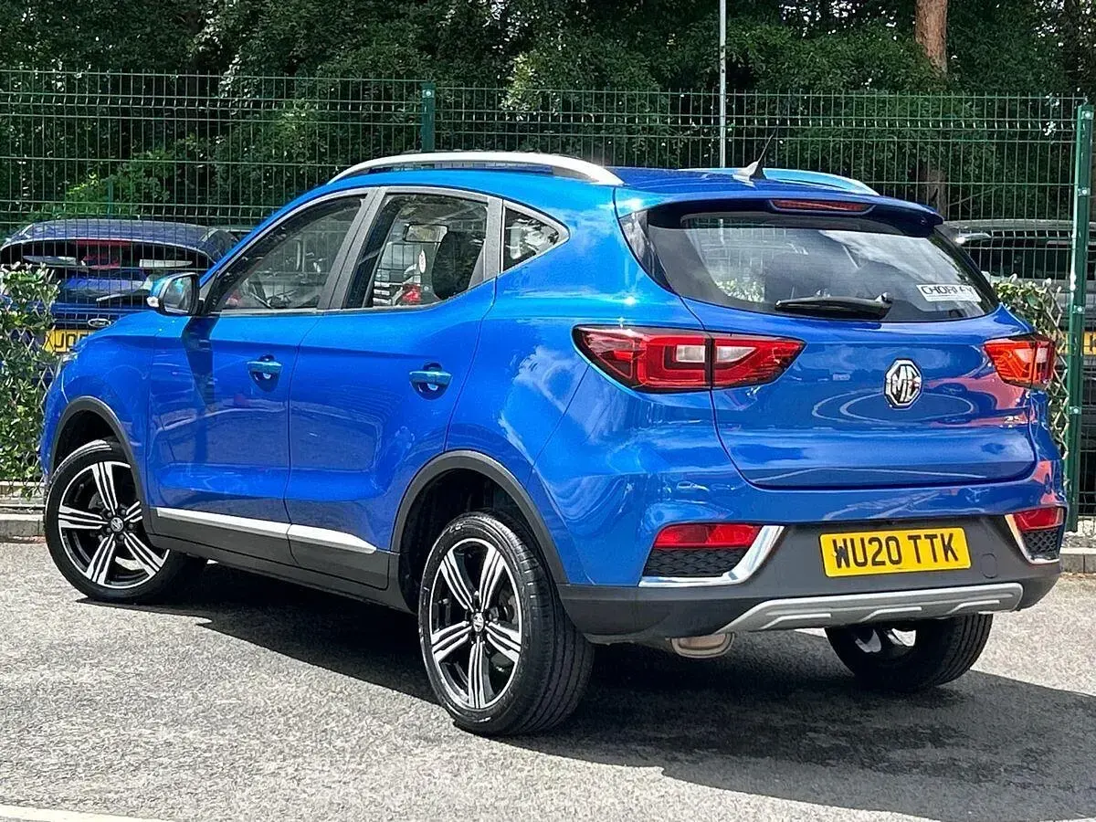 Used MG ZS Exclusive 106 HP (77 kW) 2020 Blue SUV