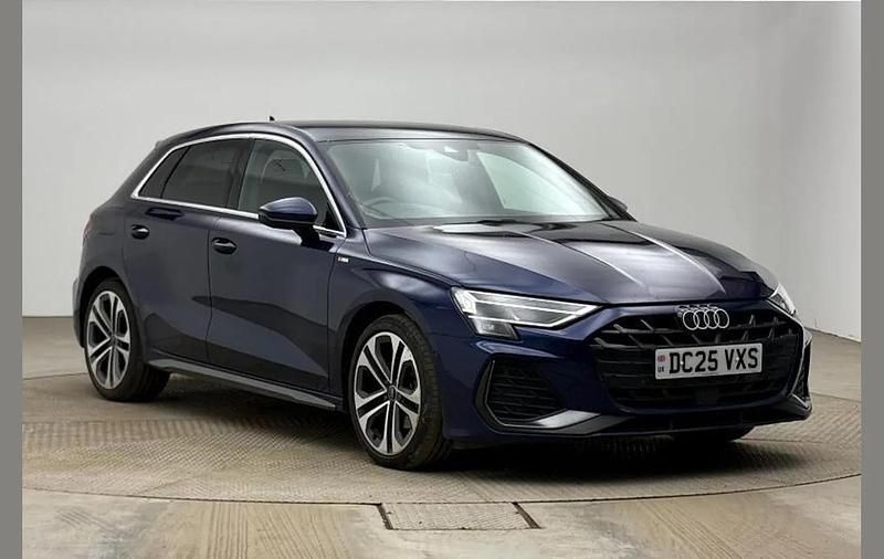Used Audi A3 S-Line 147 HP (108 kW) 2025 Blue Hatchback
