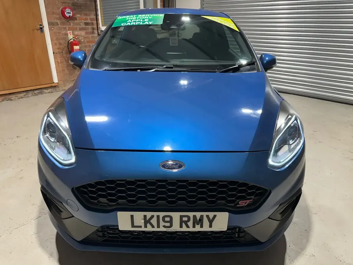 Used Ford Fiesta ST 200 HP (147 kW) 2019 Blue Hatchback