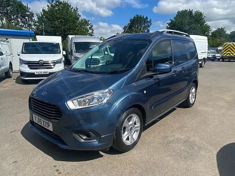 Used Ford Transit Limited 100 HP (73 kW) 2019 Blue Van
