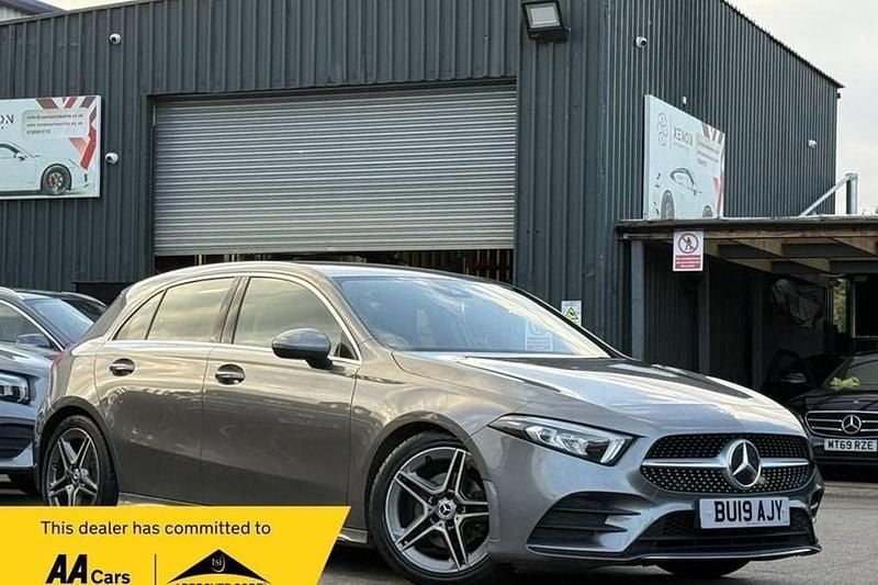 Grey Used 2019 Mercedes A200 AMG line Hatchback | £13,790 (Good price) - Image 1/1