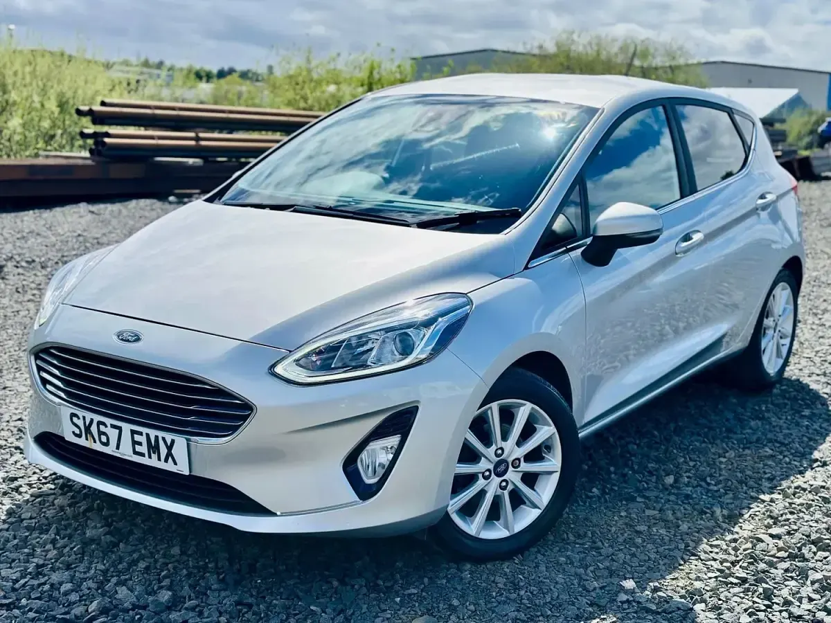 Used Ford Fiesta Titanium 2017 Silver Hatchback