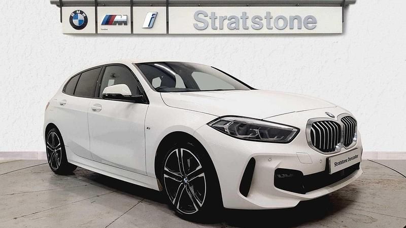 White Used 2024 BMW 118 M Sport Hatchback | £23,046 (Good price) - Image 1/4