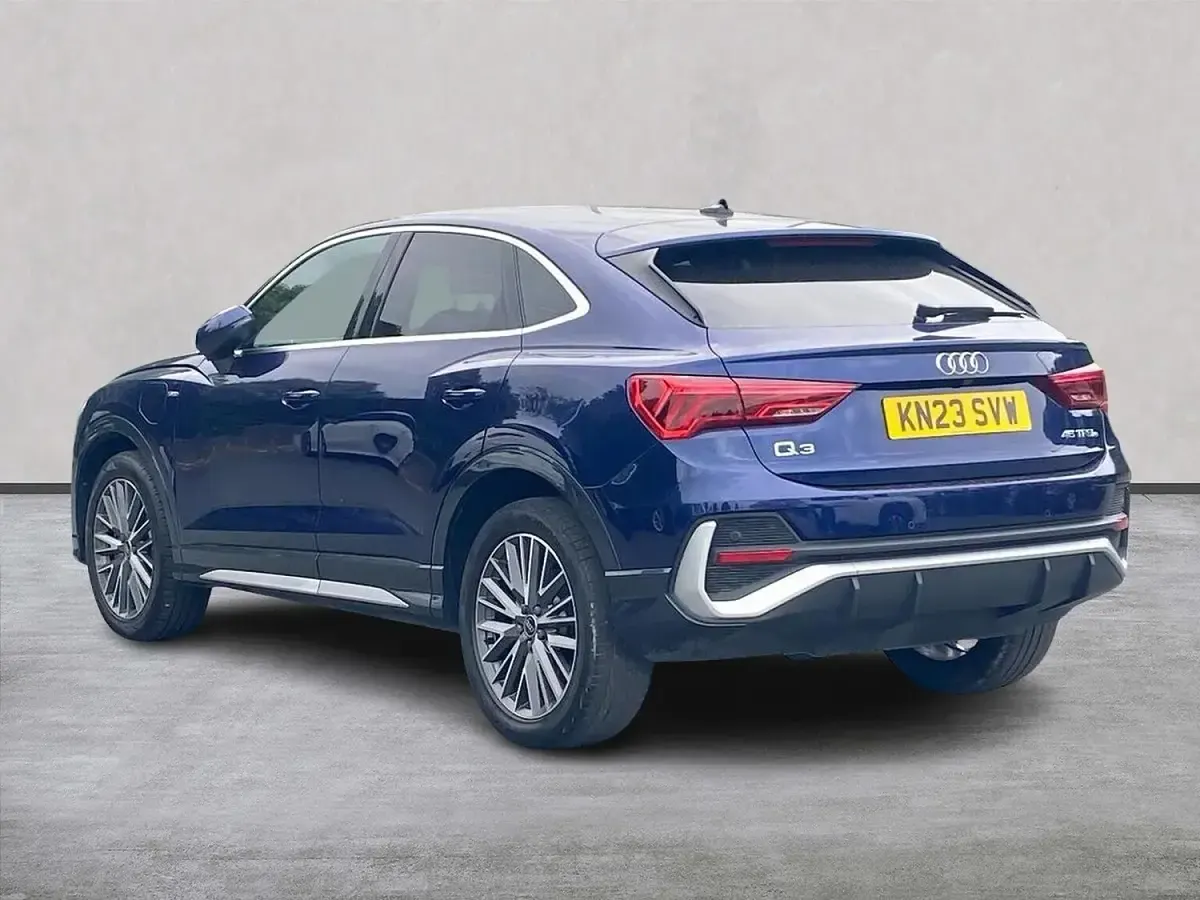 Used Audi Q3 S-Line 245 HP (180 kW) 2023 Blue SUV