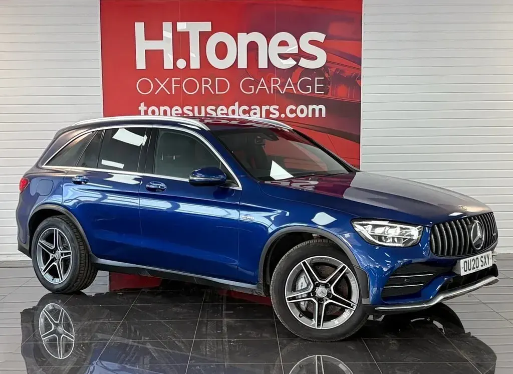Used Mercedes GLC43 AMG AMG 390 HP (286 kW) 2020 Blue SUV