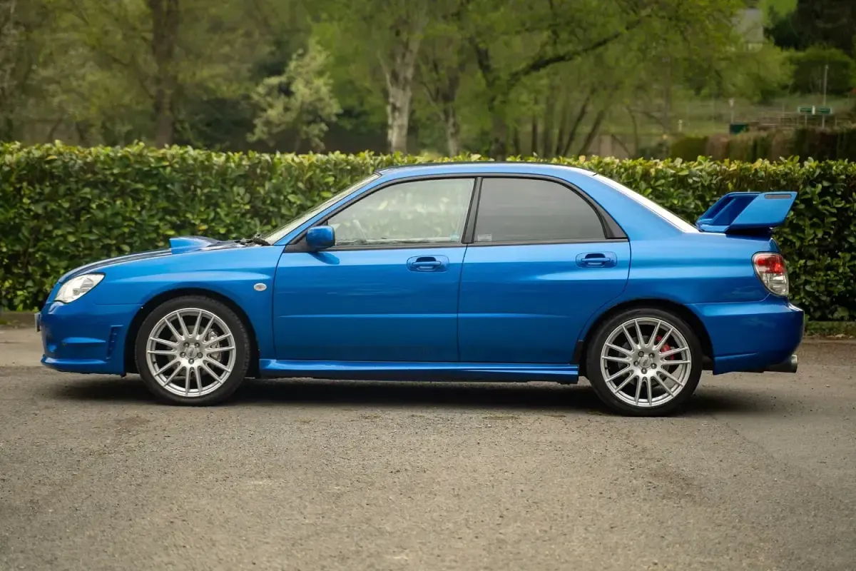 Used Subaru Impreza 230 HP (169 kW) 2007 Blue Sedan