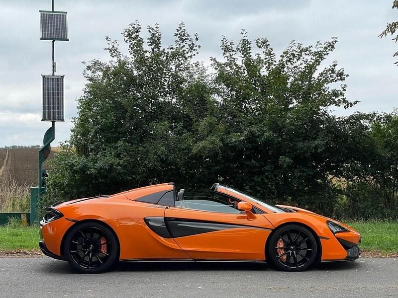 Used McLaren 570S 570 HP (419 kW) 2018 Orange Cabriolet