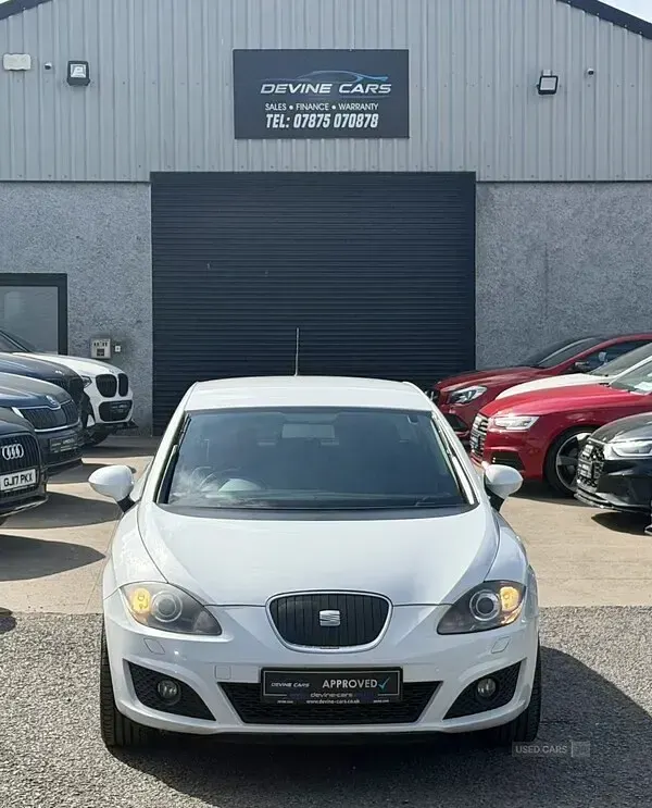 Used Seat Leon Copa 105 HP (77 kW) 2012 White Hatchback