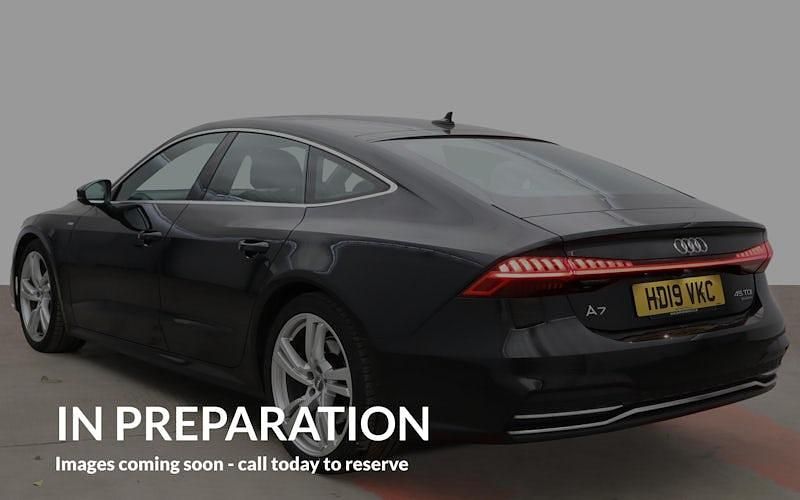 Used Audi A7 Sportback S-Line 231 HP (169 kW) 2019 Black Hatchback