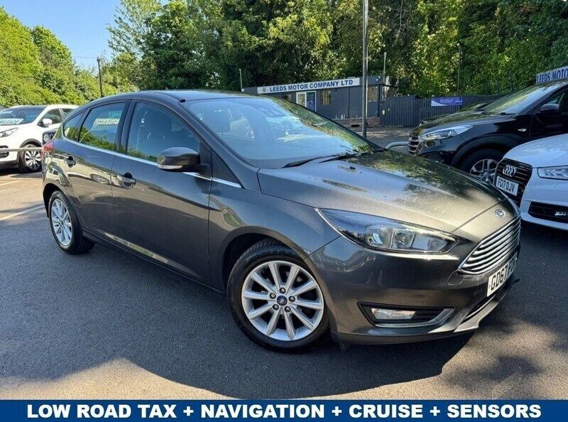 Grey Used 2018 Ford Focus Titanium Hatchback | £8,795 (Fair price) - Image 1/4