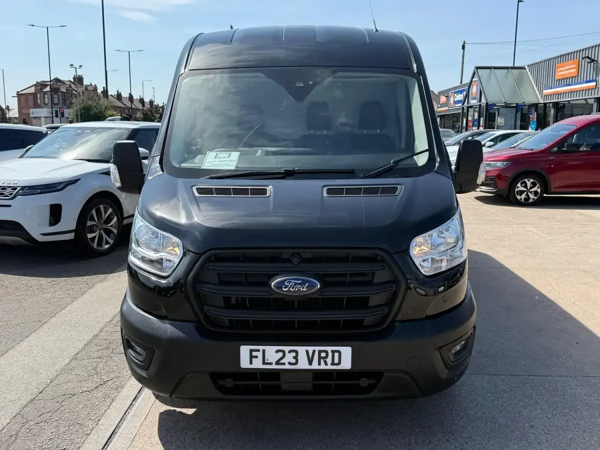 Used Ford Transit Trend 130 HP (95 kW) 2023 Black Van