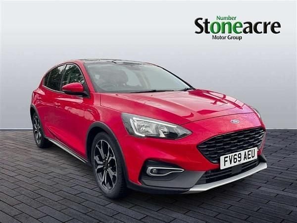 Red Used 2019 Ford Focus Active X Hatchback | £11,995 (Fair price) - Image 1/4
