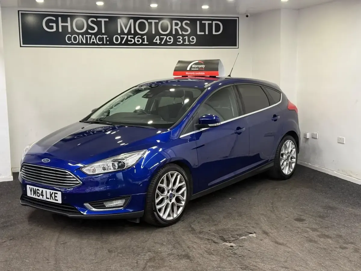 Used Ford Focus Titanium X 120 HP (88 kW) 2015 Blue Hatchback