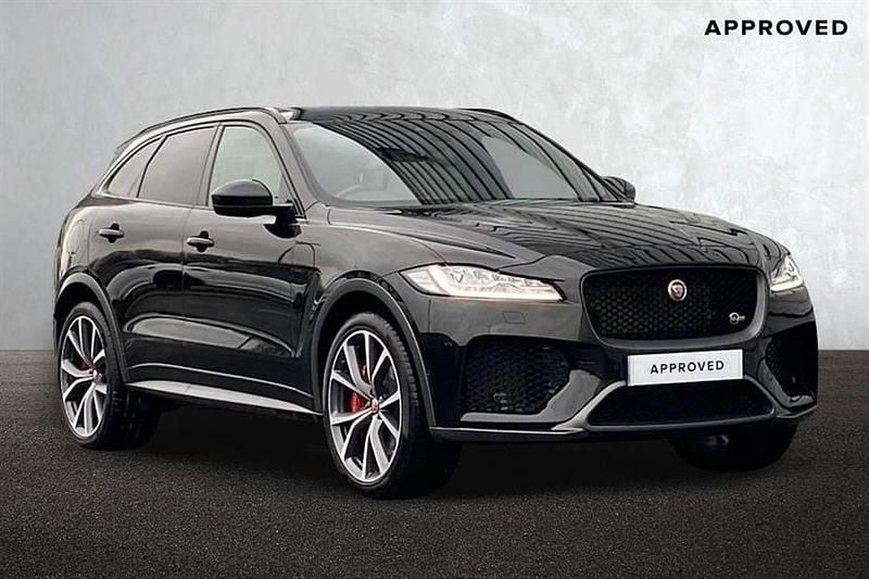 Used Jaguar F-Pace Supercharged 550 HP (404 kW) 2020 Santorini black SUV