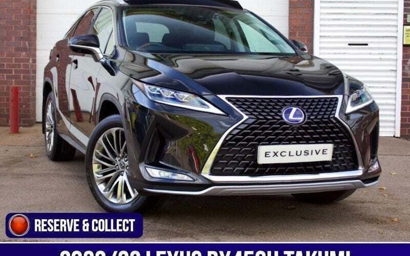 Black Used 2022 Lexus RX450h SUV | £38,750 (Fair price) - Image 1/4