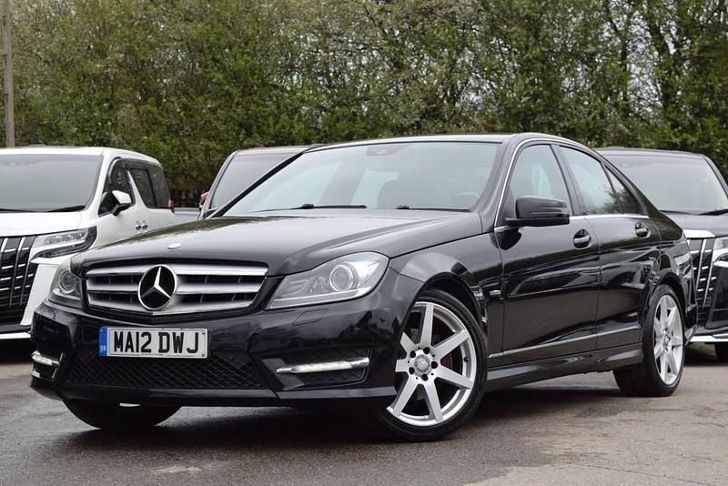 Black Used 2012 Mercedes C250 Sedan | £4,995 (Good price) - Image 1/3