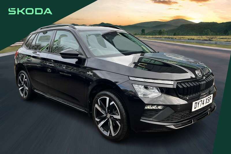Black Used 2024 Skoda Kamiq Monte Carlo SUV | £21,798 (A bit pricey) - Image 1/4