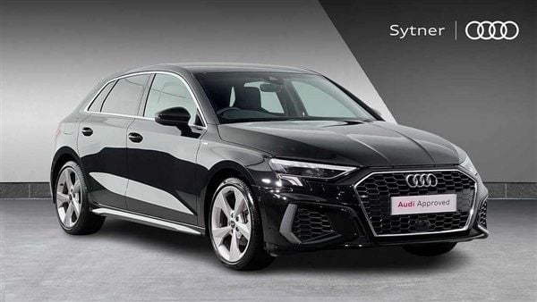 Black Used 2024 Audi A3 S-Line Hatchback | £28,000 (Fair price) - Image 1/4