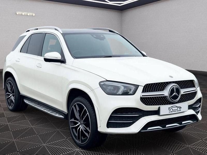 Used Mercedes GLE400 AMG line 2020 White Estate