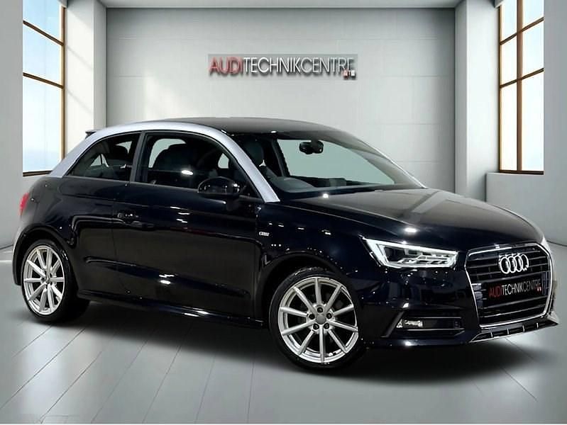 Used Audi A1 S-Line 125 HP (91 kW) 2015 Black Hatchback
