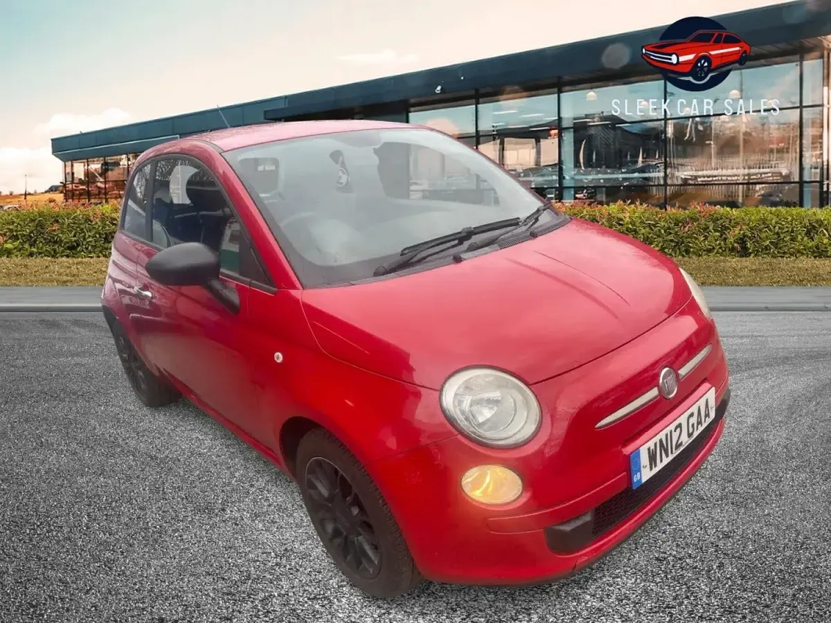 Used Fiat 500 85 HP (62 kW) 2012 Red Hatchback