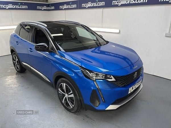 Used Peugeot 3008 GT-line 2022 Blue SUV